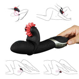 OTOUCH® Penis Ring Rotation Tongue Licking Delay Ejaculation Cock Ring Erotic Toy For Couples-12 KISS - otouchfun